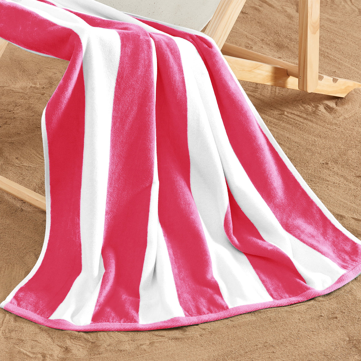 Cotton Cabana Stripe 4-Pack Beach Towel L938973