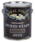 Water Based Wood Stain, 1 Gallon, Onyx A318557