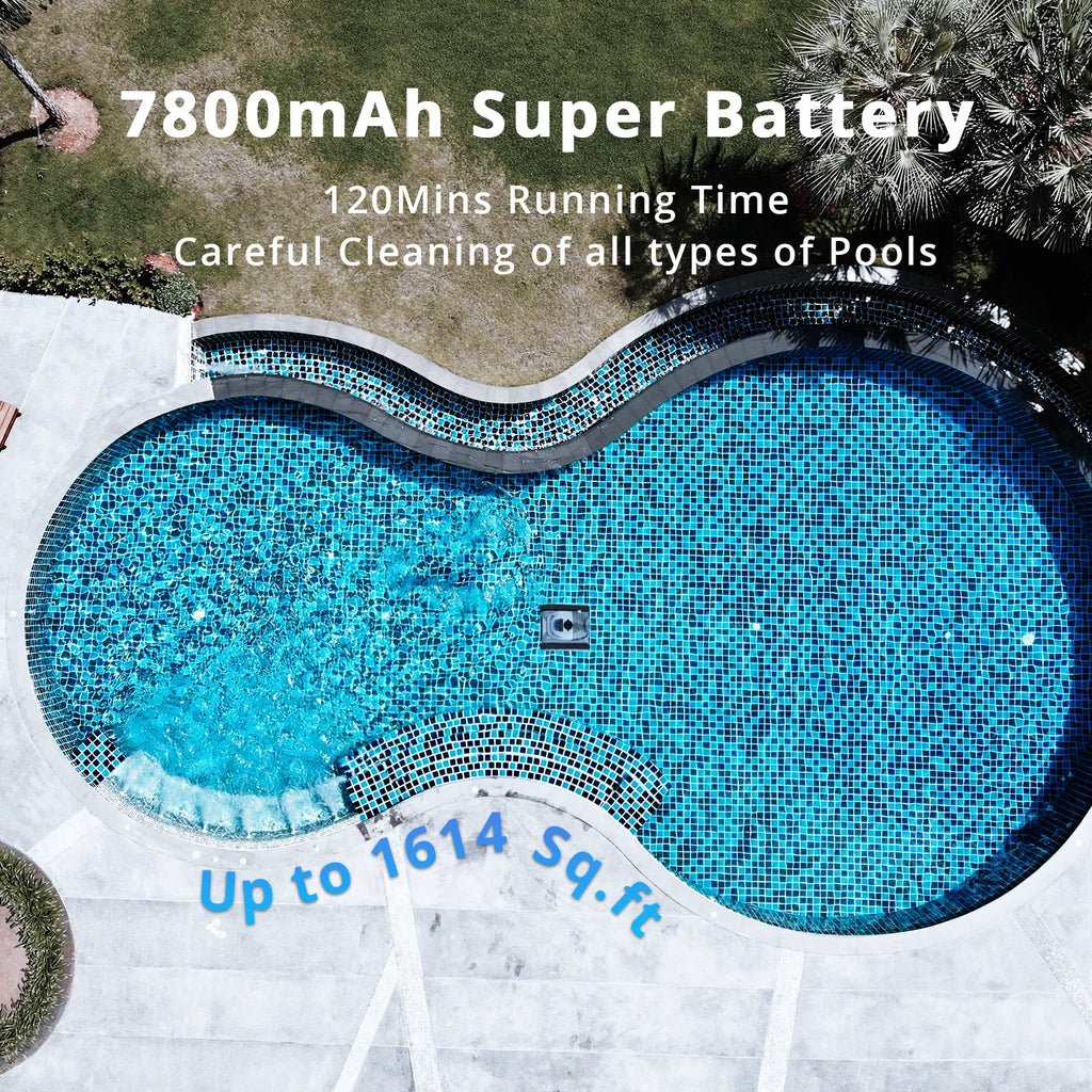 Cordless Robotic Pool Cleaner O30362