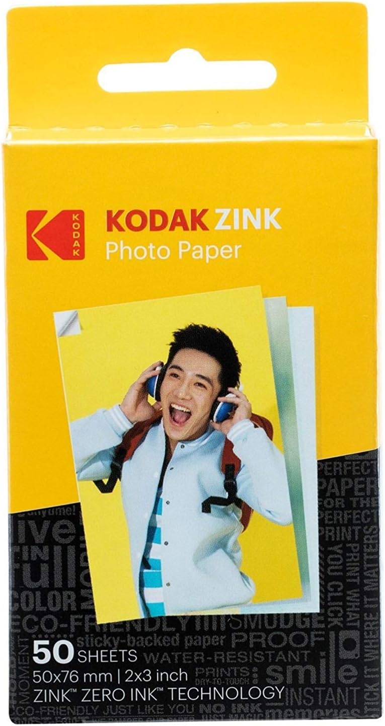 2x3" Zink Paper 100 Pack with Soft Case A5152
