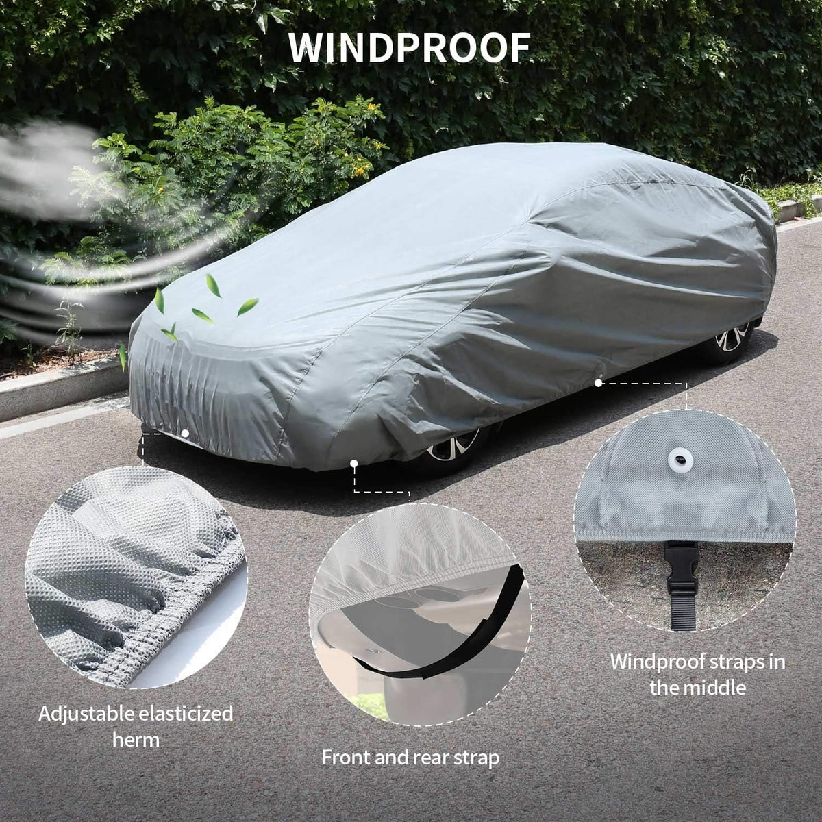 Minivan Car Cover 3 Layer Pack of 2 C3287