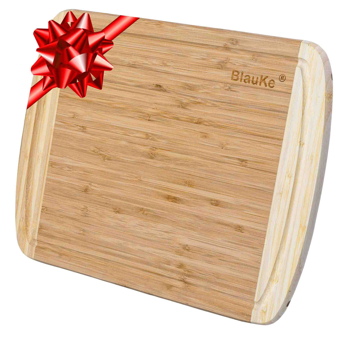 14x11" Bamboo Cutting Board with Juice Groove C9386