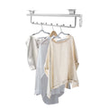 Stainless Steel Clothes Rail Retractable Closet Pull Out Rod 46x14x10cm G12846