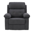 Dark Gray Fabric Manual Recliner P13641