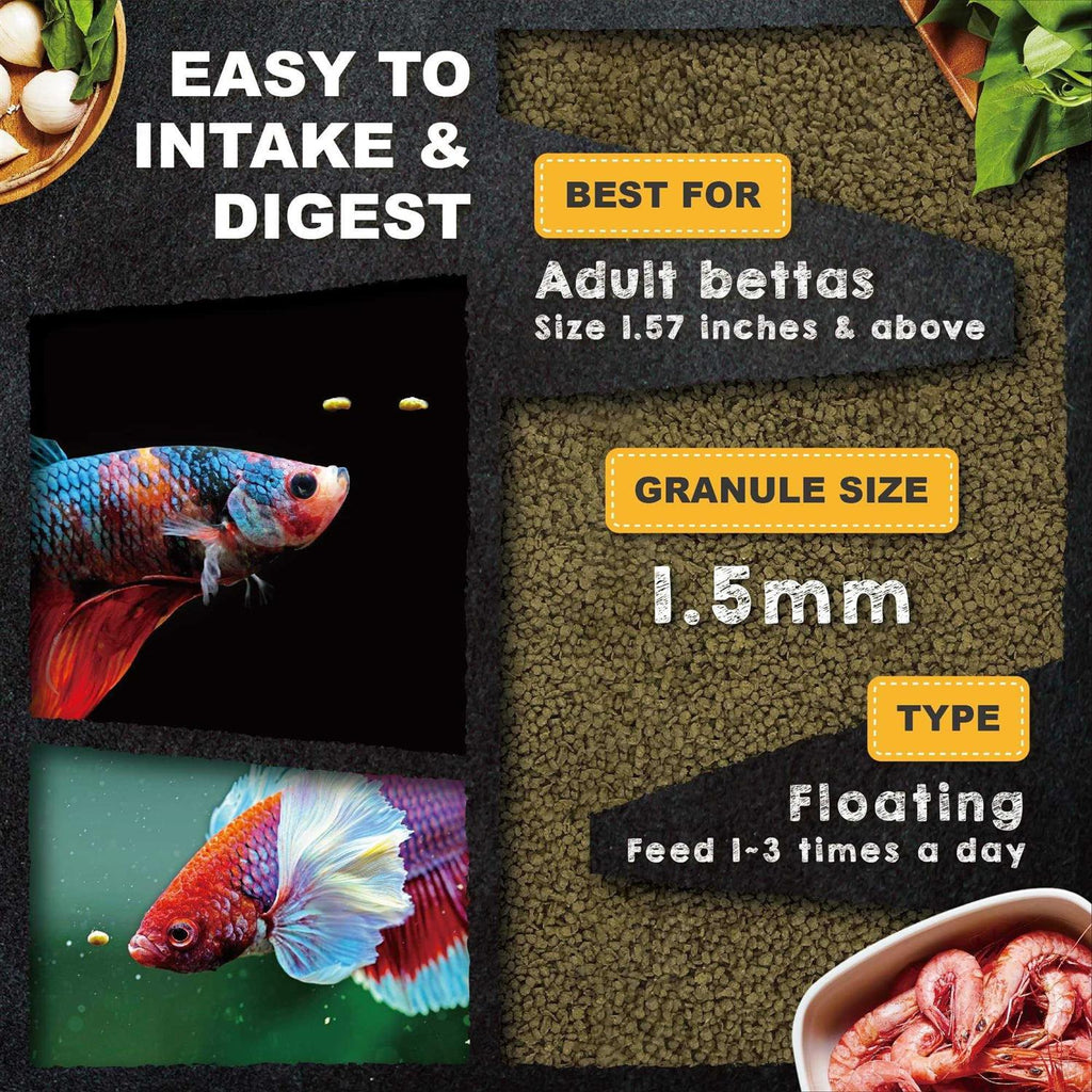 Betta Fish Food Shrimp Patties C749