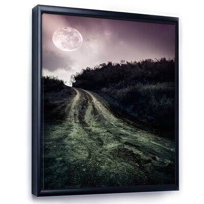 Photograph on Canvas Black Floater Frame 32x22 M43762