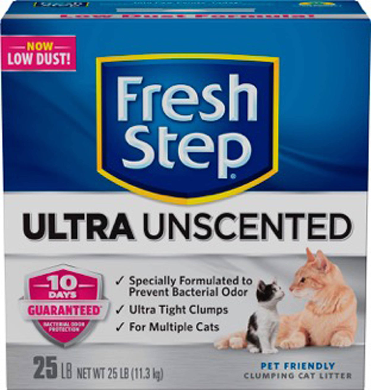 Unscented Clumping Cat Litter - 25 lb box B8315