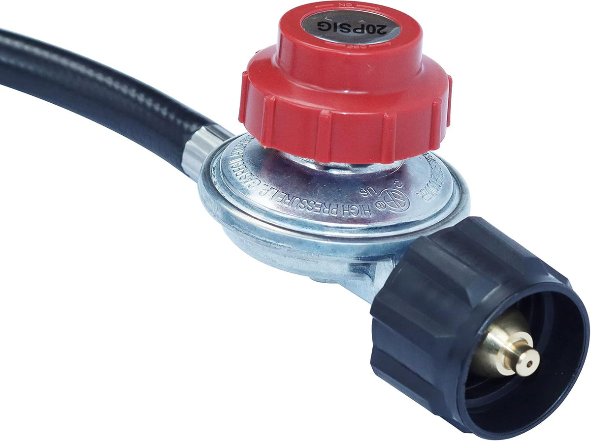 Cast Iron Burner Assembly with High Pressure Regulator and Hose, Pack of 2 T938153