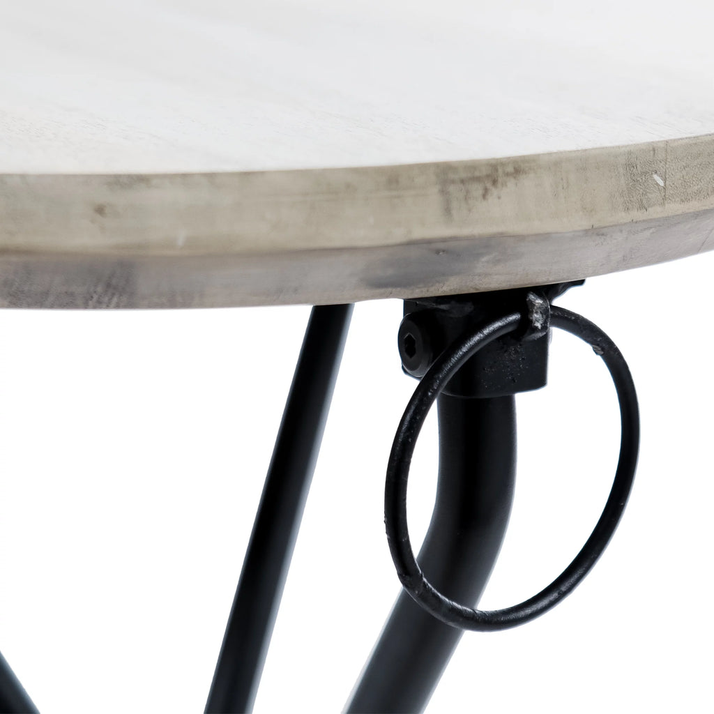 Portable Acacia Wood Side Table G877