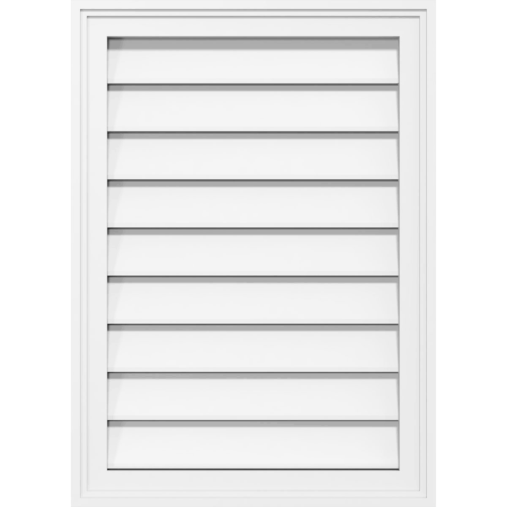 PVC Gable Vent X732