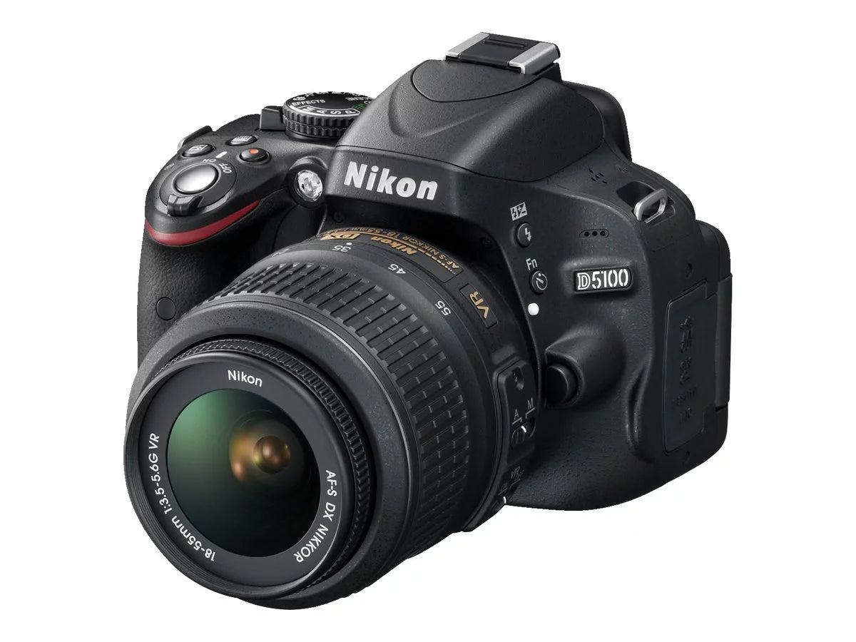 Digital Camera SLR 16.2 MP APS-C 1080p 3x Optical Zoom AF-S DX 18-55mm and 55-200mm VR Lenses P735