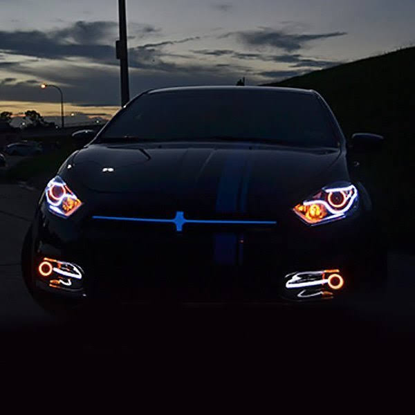 LED Waterproof Fog Halo Kit for Ford Mustang Shelby 2010-2012 U57000