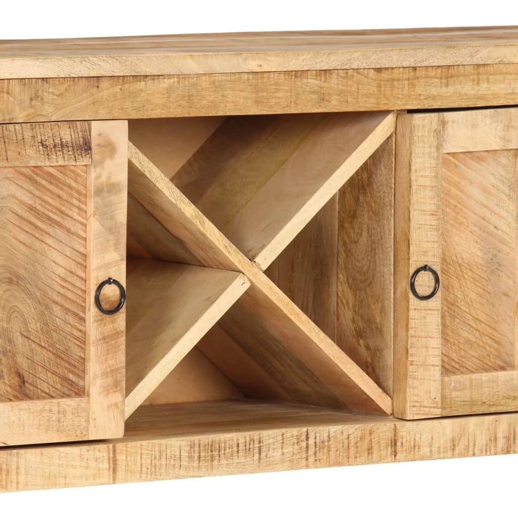 Rough Mango Wood Sideboard R5070