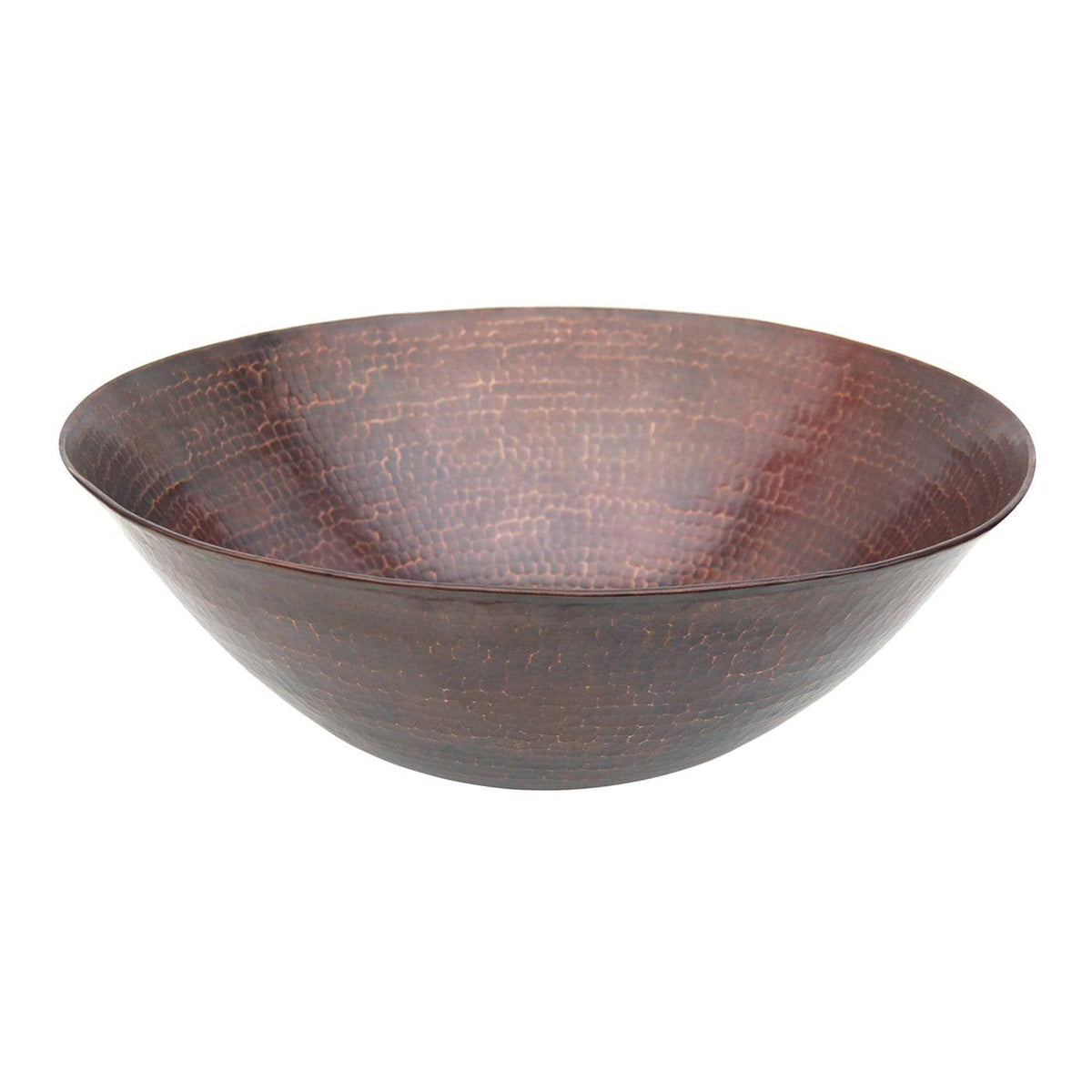 Antique Dark Copper Vessel Sink R7442
