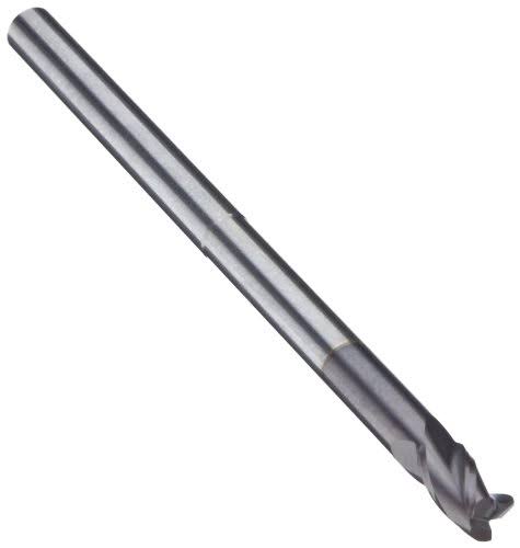 Solid Carbide 3 Flute Corner Radius End Mill with TiAlN Finish D92166