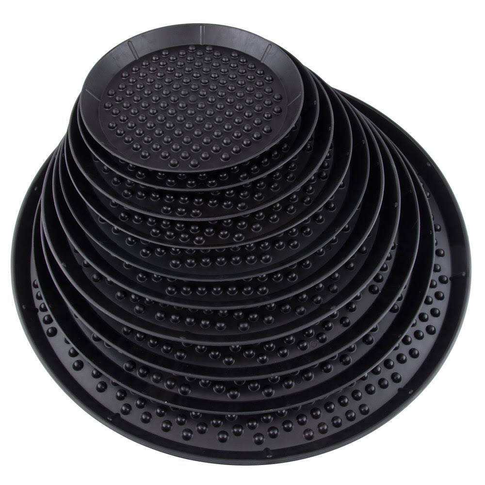 Charcoal Polypropylene Pizza Tray R358