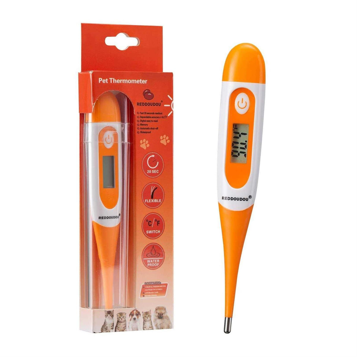 Waterproof Digital Pet Thermometer W431