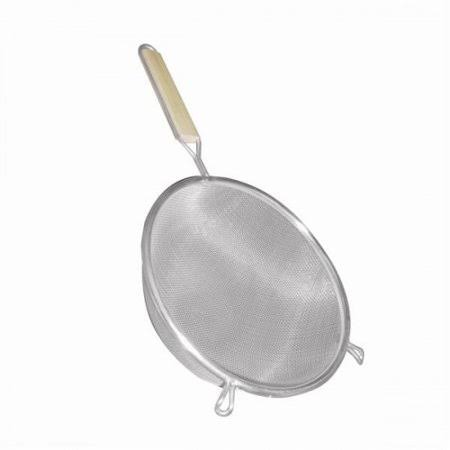 10x22 Wooden Handle Strainer, Medium, 6 Packs X4173