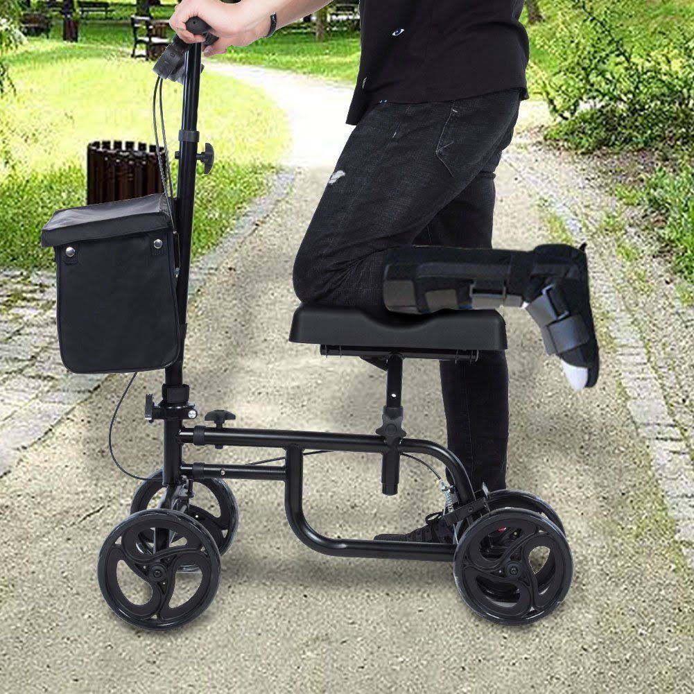 Knee Walker Steerable Medical Scooter Crutch Alternative D89527