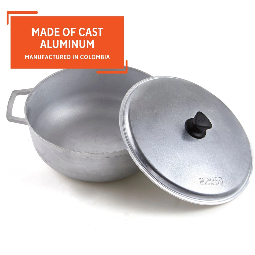 11.6 Quart Cast Aluminum Caldero Dutch Oven with Lid F487715