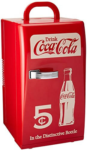 Red Retro Fridge O89283
