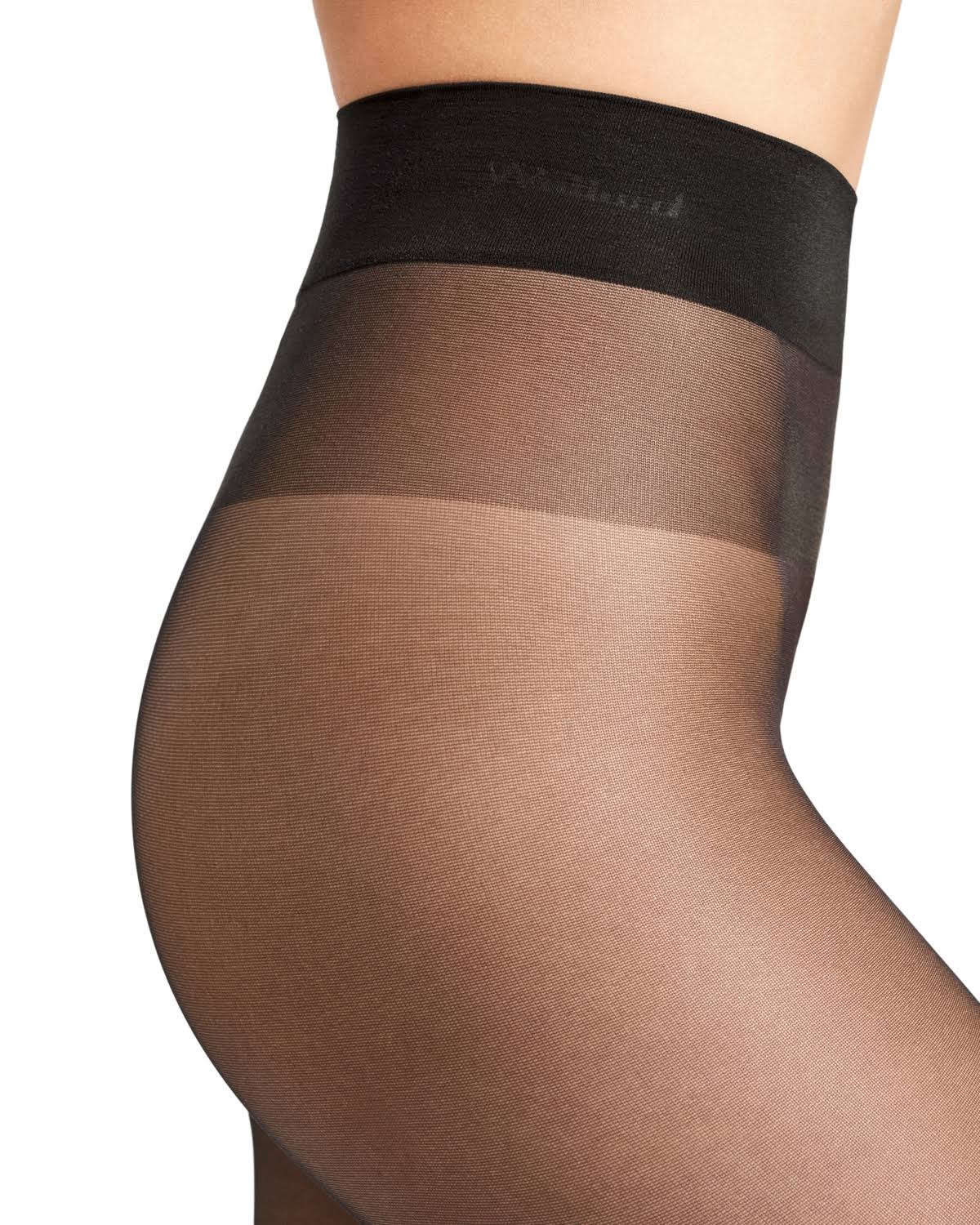 Black Satin Touch 20 Tights U299