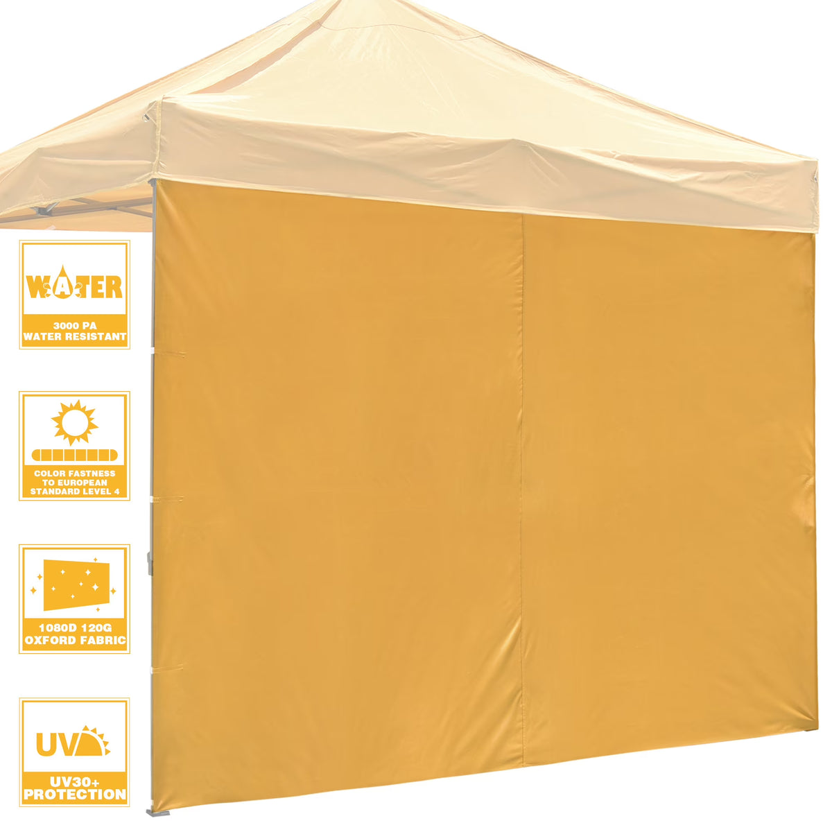 Tan EZ Canopy Gazebo Side Wall R4828