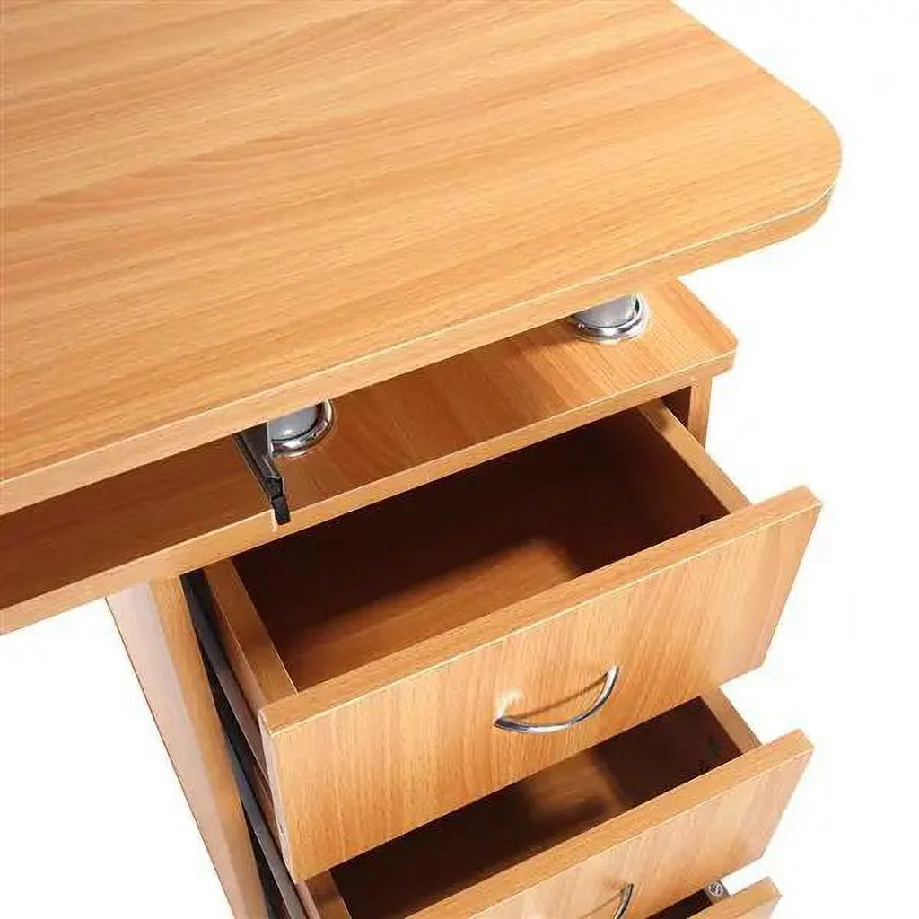 1pc Wood Computer Desk with Drawers P332