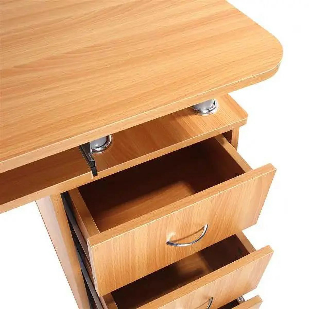 1pc Wood Computer Desk with Drawers P332