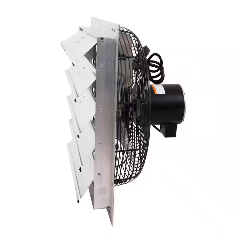 3340 CFM Shutter Exhaust Fan Wall Mounted L8825