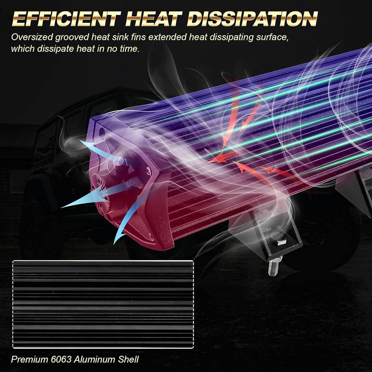 32 Inch LED Bar Light Flood Spot Combo Waterproof U18820