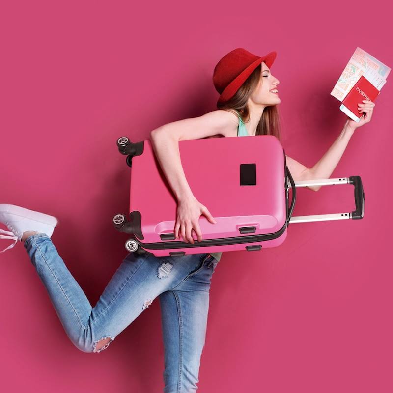 Pink 20 inch Hardcase Spinner O71162