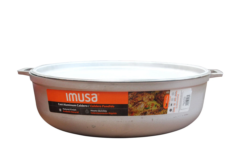 11.6 Quart Cast Aluminum Caldero Dutch Oven with Lid F487715
