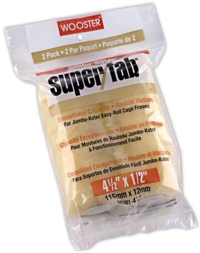 2 Jumbo-Koter Super Fab Roller 1-Inch Nap 2 Packs Pack of 12 X2313