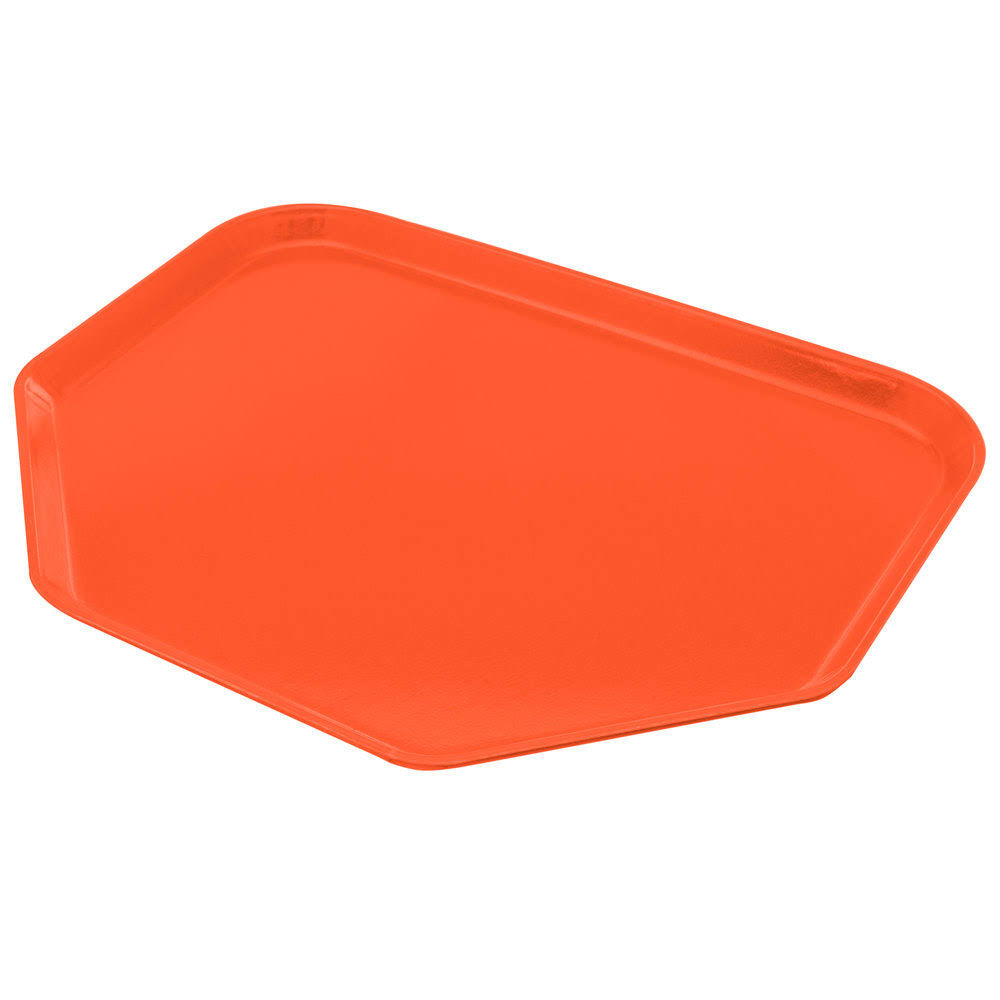 Orange Fiberglass Tray L5558