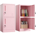 2 Door Metal Storage Cabinet with Locking Doors and Shelves G6240