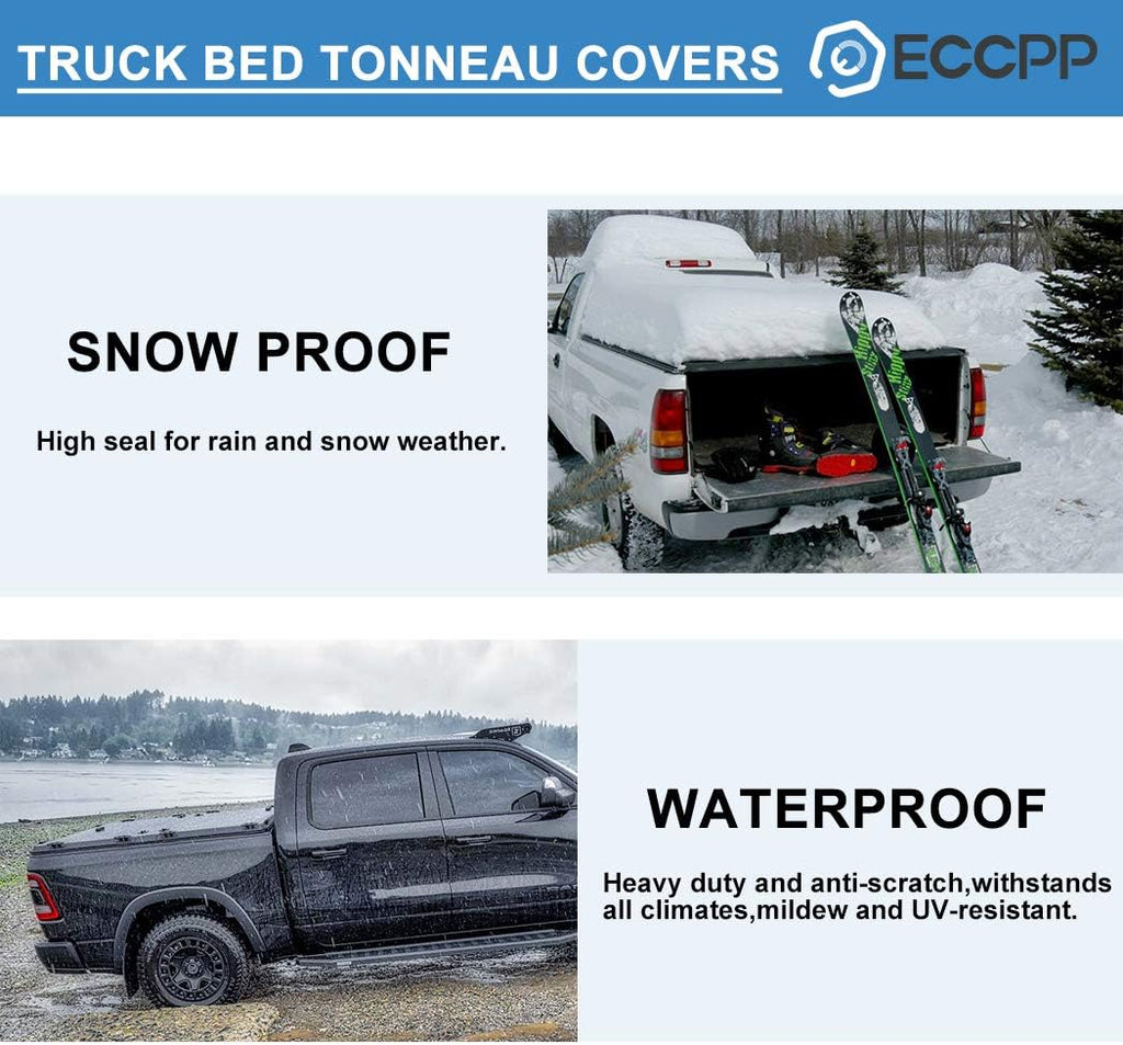 Soft Quad Fold Truck Bed Tonneau Cover E7649