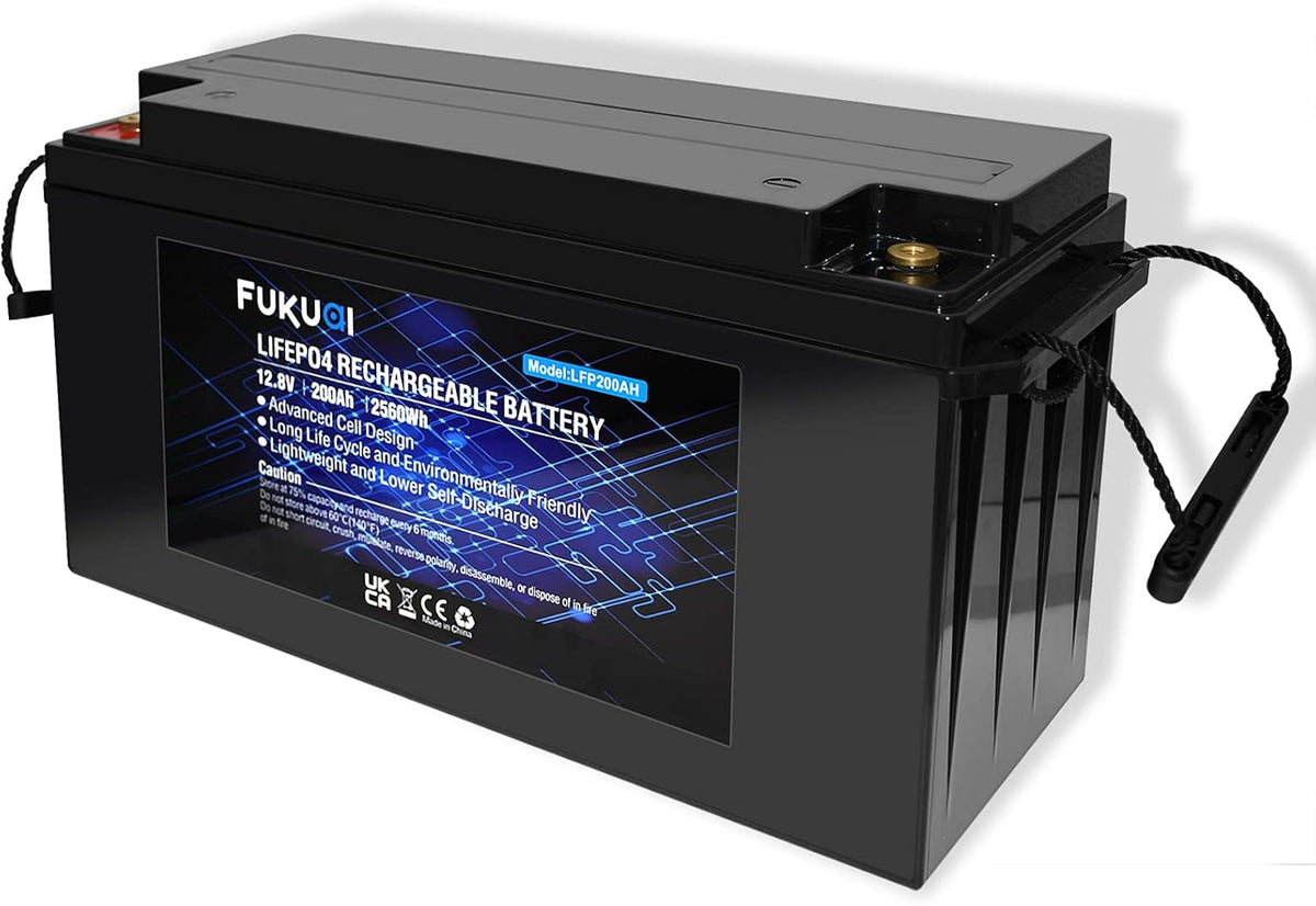 12V 16Ah LiFePO4 Battery, Pack of 2 C85010