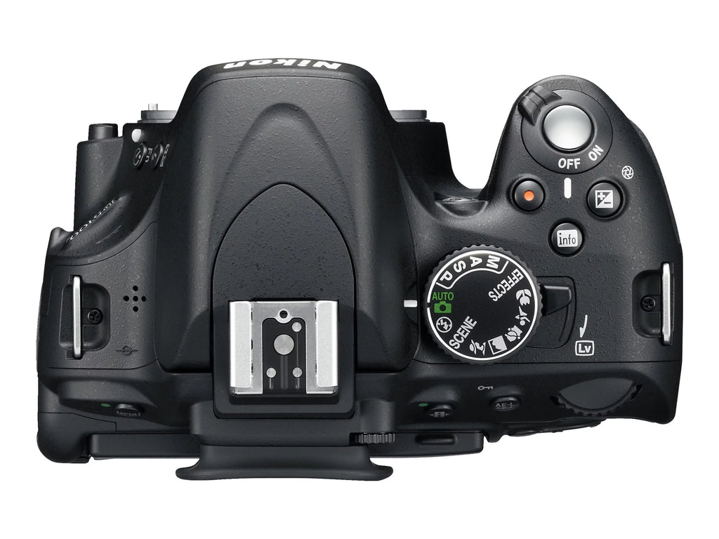 Digital Camera SLR 16.2 MP APS-C 1080p 3x Optical Zoom AF-S DX 18-55mm and 55-200mm VR Lenses P735