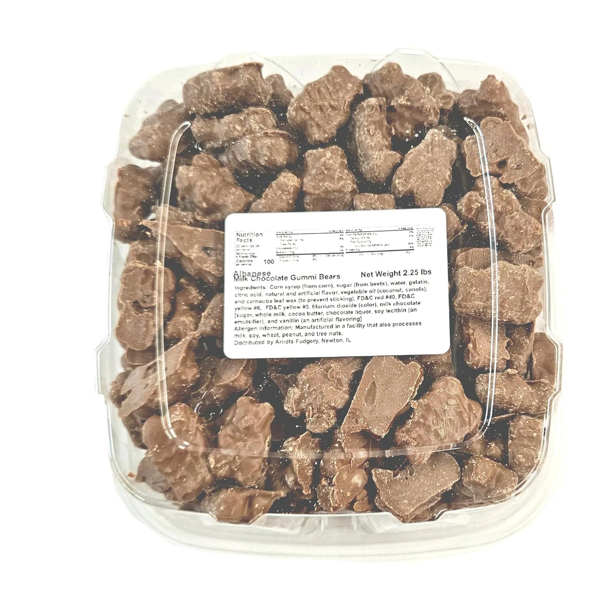 Milk Chocolate Covered Gummi Bears (2.25 Pound) P2675