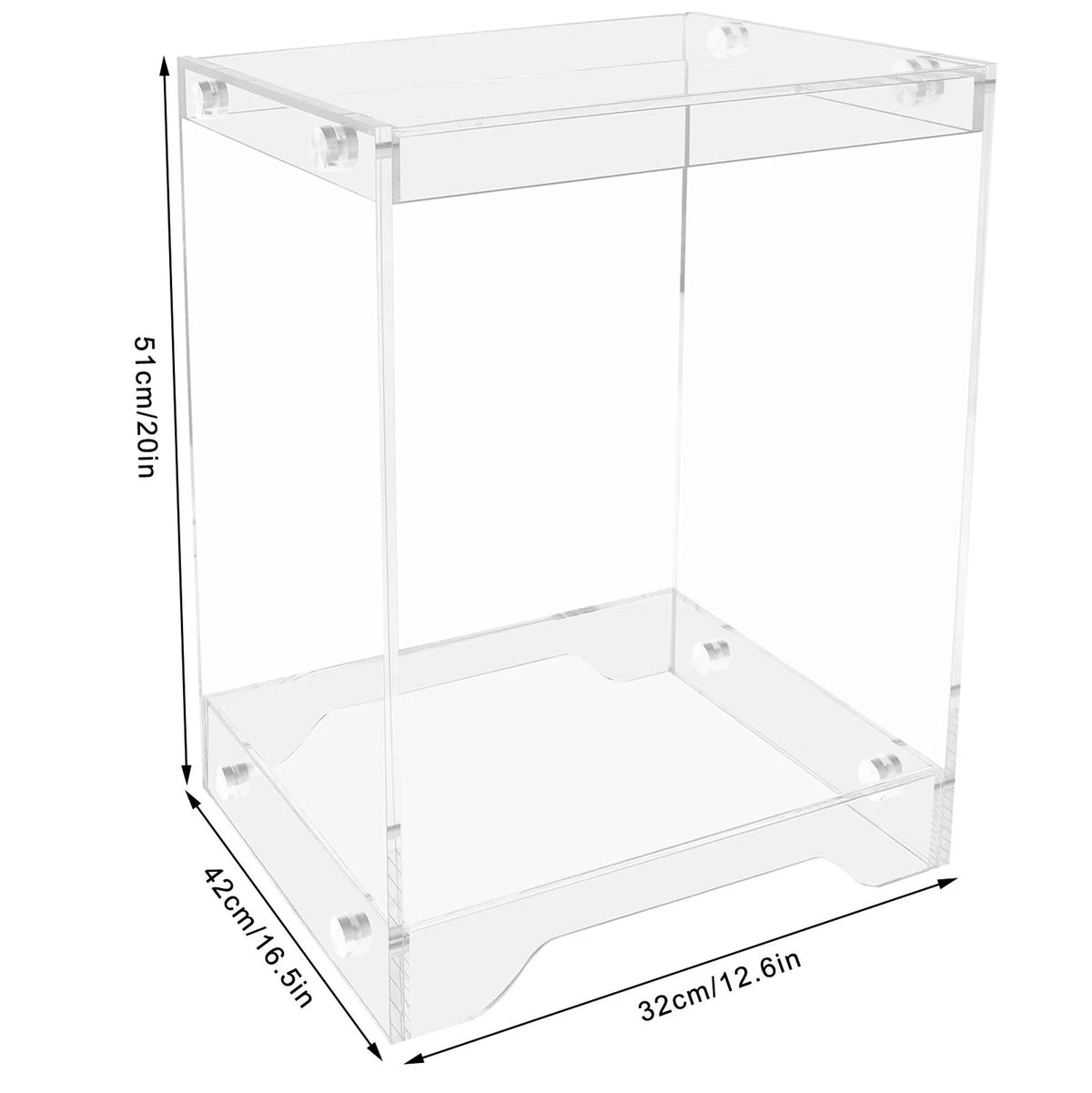 Clear Acrylic Side End Table R791614