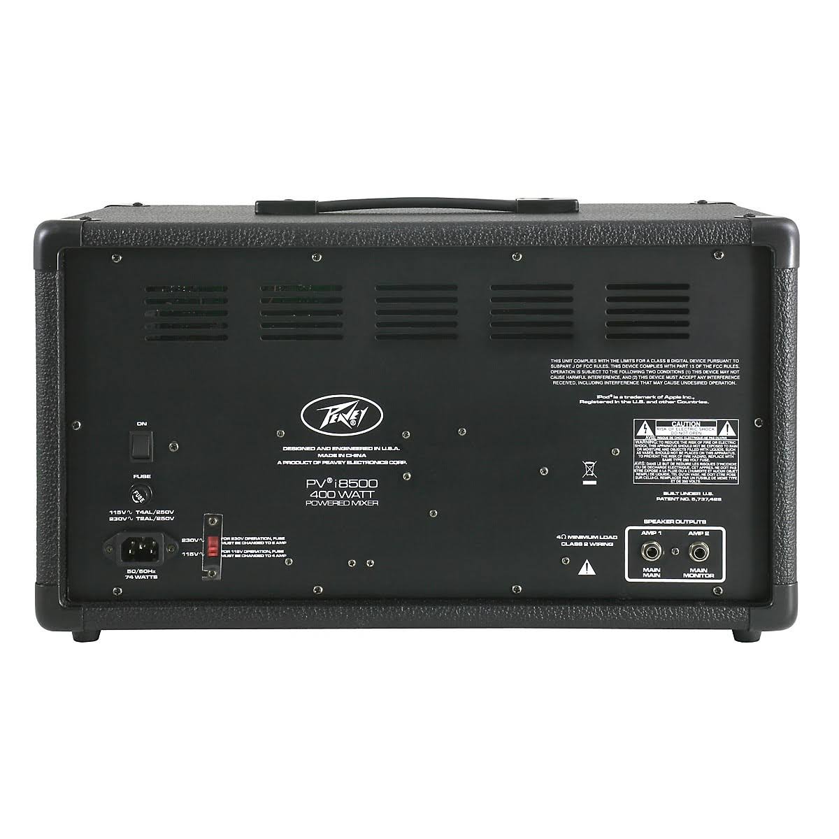 8-Channel 400W Powered PA Head with Bluetooth W184