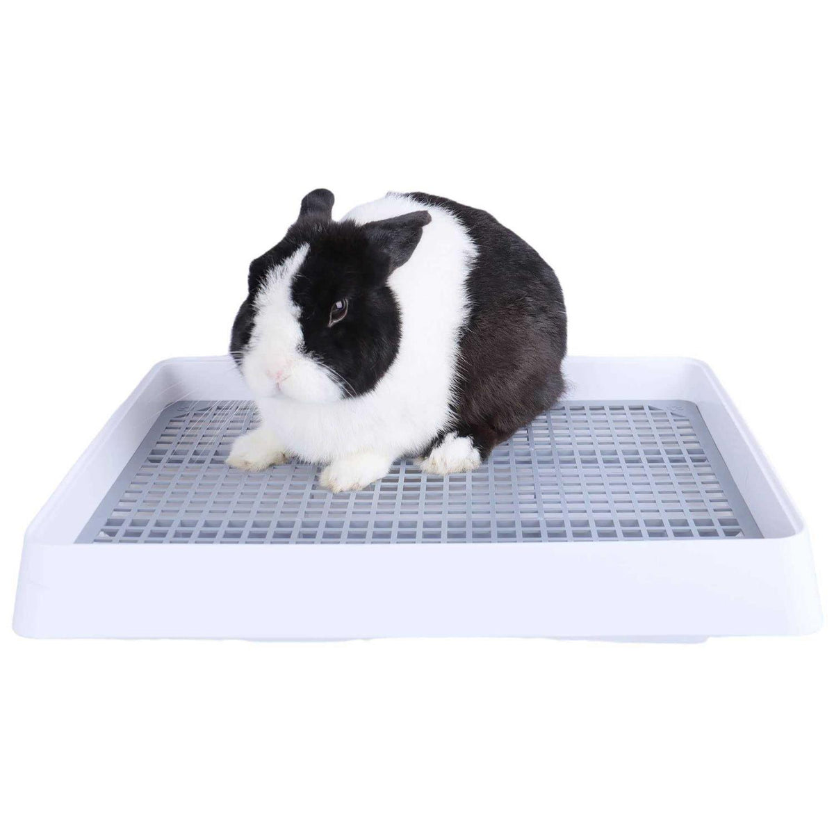 Super Large Rabbit Litter Box with Grate Litter Pan K430