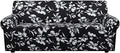 4 Pieces Floral Stretch Sofa Slipcover O173