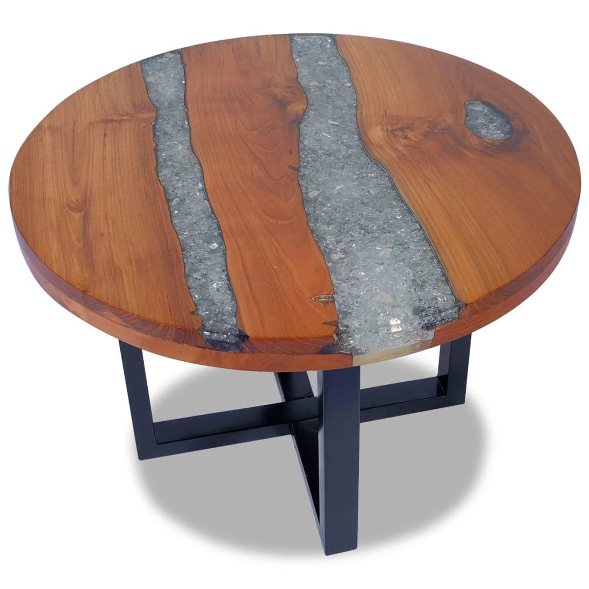 Teak Resin Coffee Table 23.6" W94282
