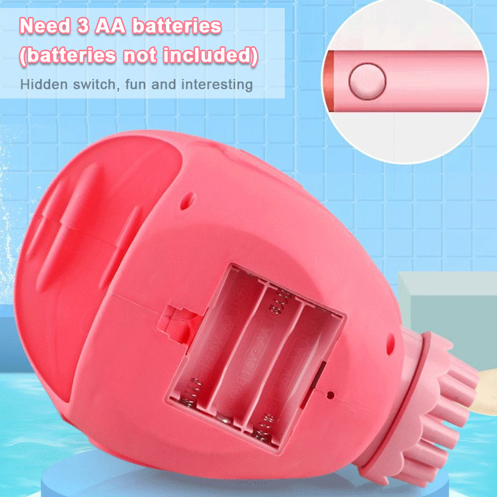 Pink Electric Automatic Bubble Blaster Toy U552210
