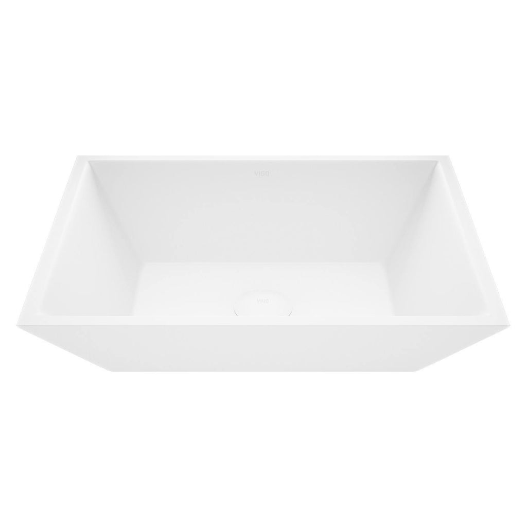 Matte Stone Vessel Bathroom Sink H292