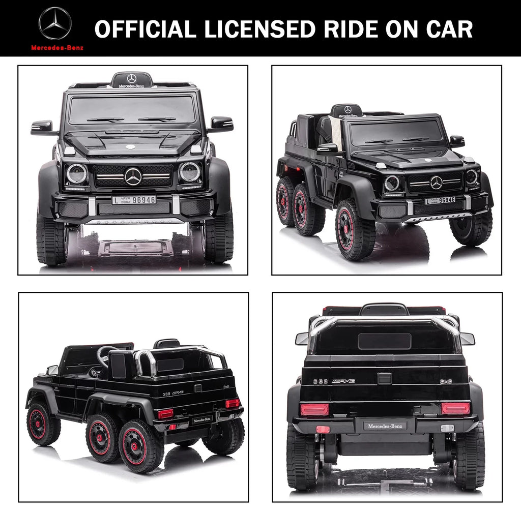 24V Electric Ride on Car with Remote Control, Black K19450