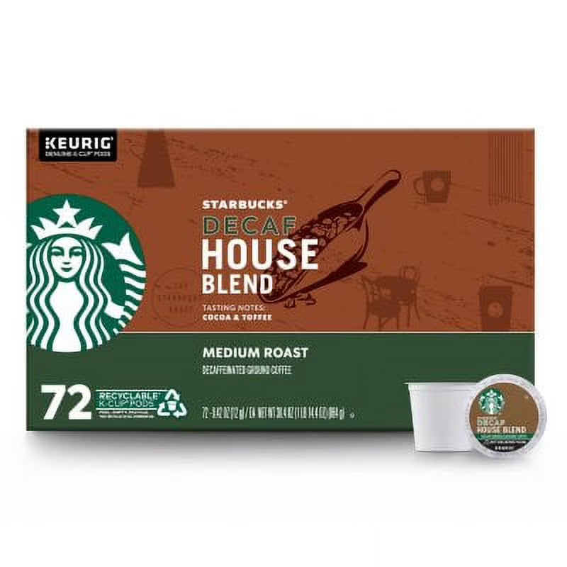 Decaf Medium Roast K-Cups, House Blend (72 ct.) T346990