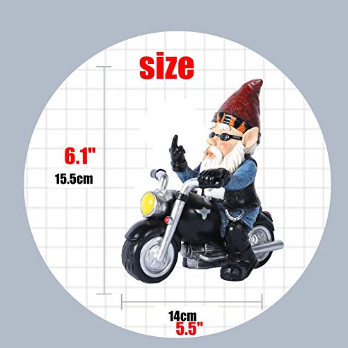 9 inch Polyresin Garden Statue T8438